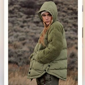 Anthropologie Pilcro Swing Puffer Jacket NWT